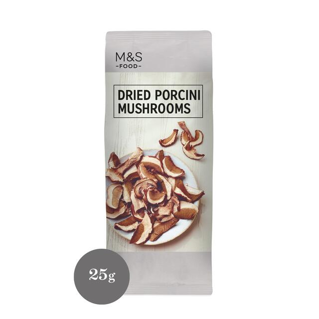 M&S Dried Porcini Mushrooms