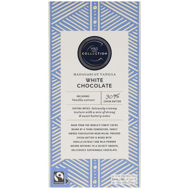 M&S Collection Madagascan Vanilla White Chocolate