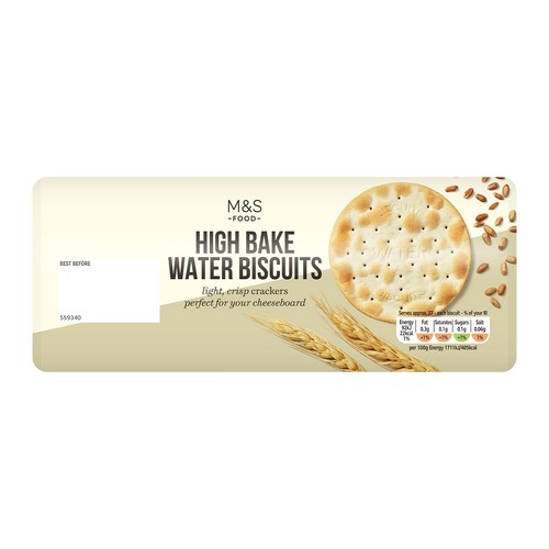 M&S High Bake Water Biscuits thumbnail 2