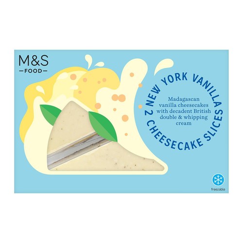 M&S New York Cheesecake Slices