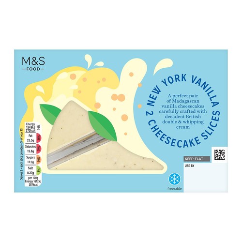 M&S New York Cheesecake Slices thumbnail 2