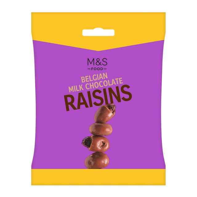 M&S Belgian Milk Chocolate Raisins