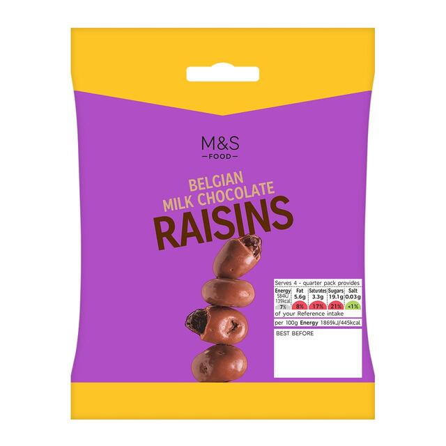 M&S Belgian Milk Chocolate Raisins thumbnail 2
