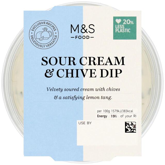 M&S Sour Cream & Chive Dip thumbnail 3