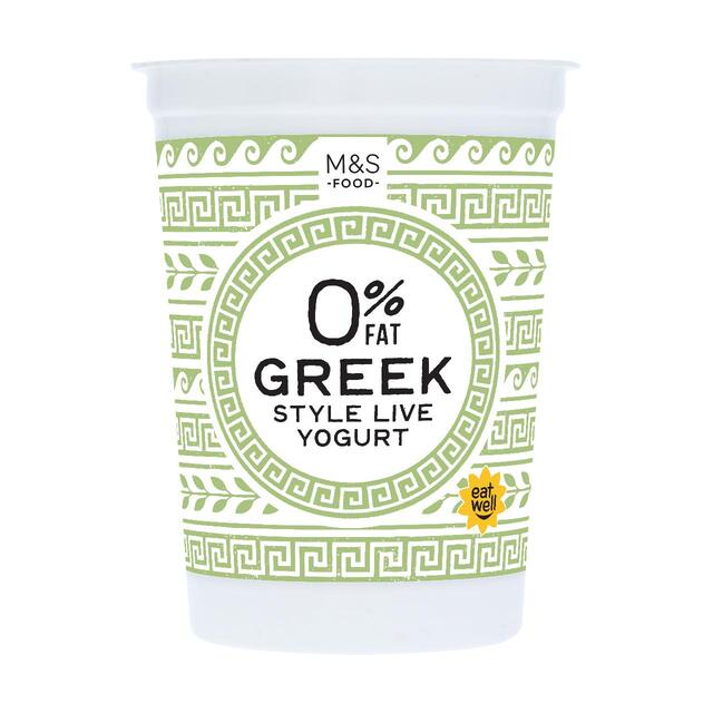M&S Greek Style Live Yoghurt 0% Fat