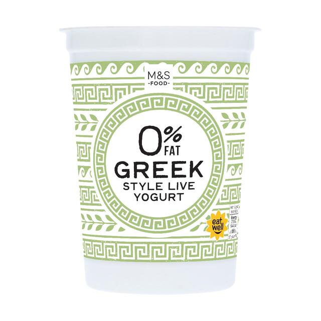 M&S Greek Style Live Yoghurt 0% Fat thumbnail 2