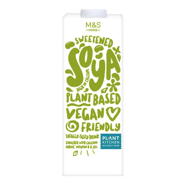 M&S Plant Kitchen Sweetened Soya Drink