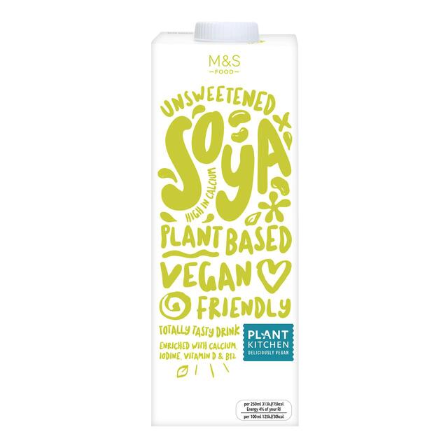 M&S Plant Kitchen Unsweetened Soya Drink thumbnail 2