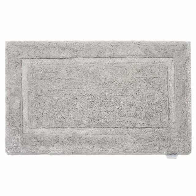 Hug Rug Biodegradable Bathmat Border, Silver