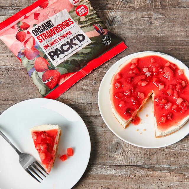 PACK'D Organic & Ripe Diced Strawberries thumbnail 3