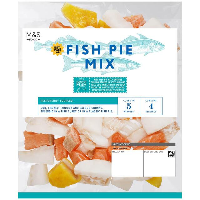 M&S Fish Pie Mix Frozen
