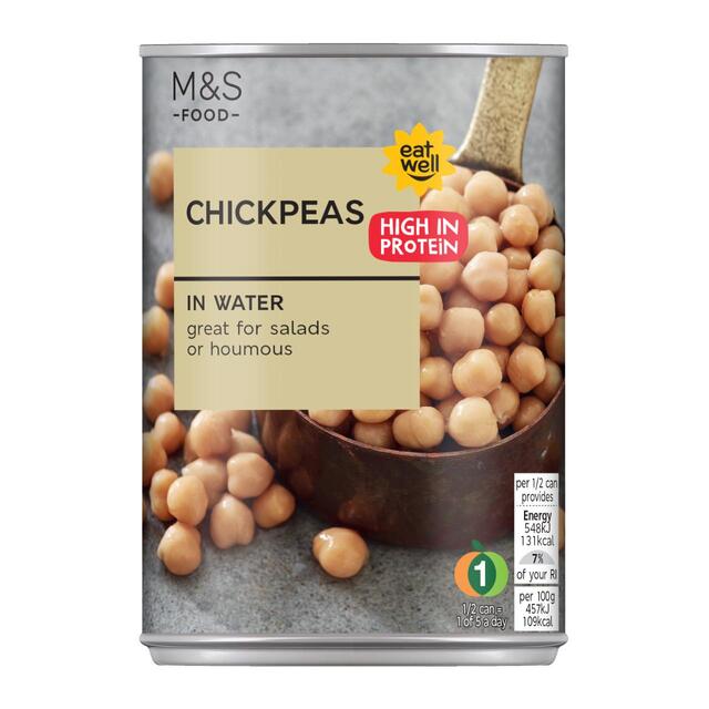 M&S Chickpeas in Water thumbnail 2