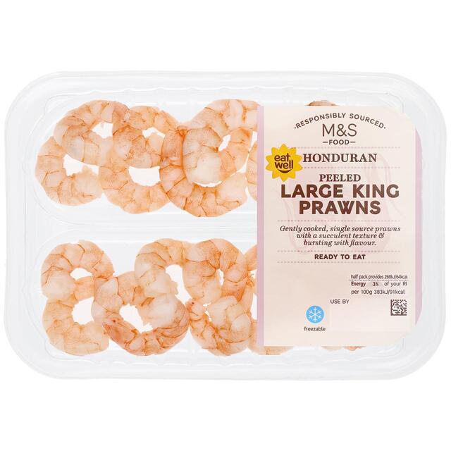 M&S Peeled Large King Prawns