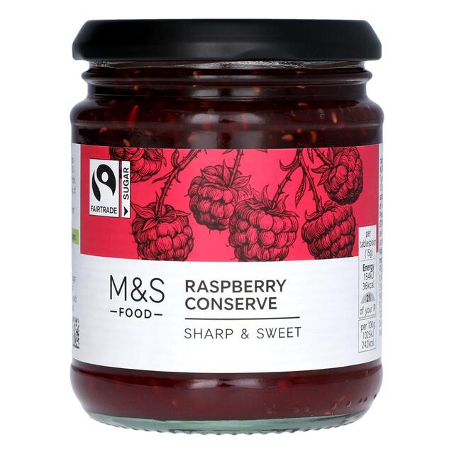 M&S Fairtrade Raspberry Conserve