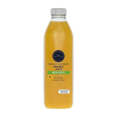 M&S Collection Freshly Squeezed Orange Juice with Bits thumbnail 2