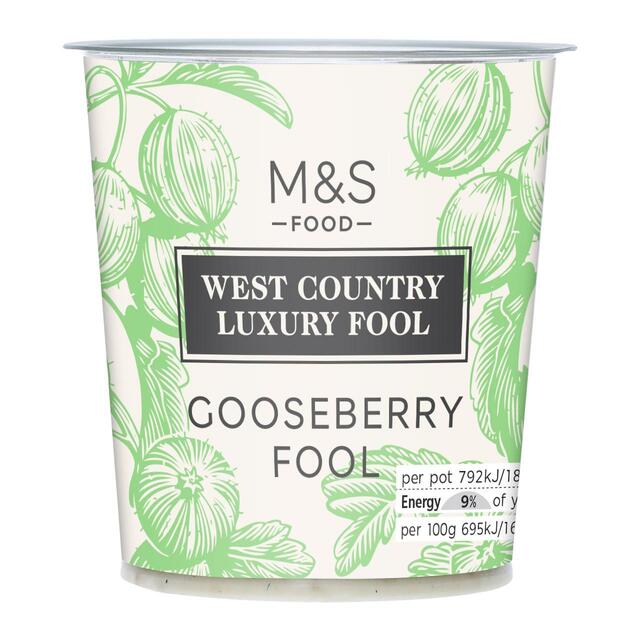 M&S West Country Gooseberry Fruit Fool thumbnail 2