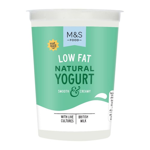 M&S Low Fat Natural Yogurt thumbnail 2