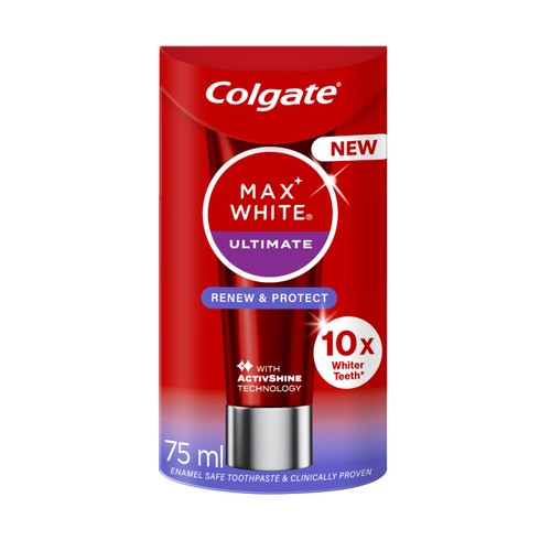 Colgate Max White Ultimate Renewal At Home Teeth Whitening Toothpaste