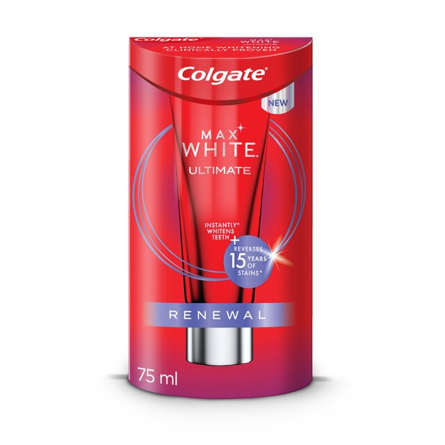 Colgate Max White Ultimate Renewal At Home Teeth Whitening Toothpaste