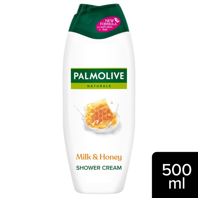Palmolive Naturals Plant Based Milk & Honey Body Wash Shower Gel