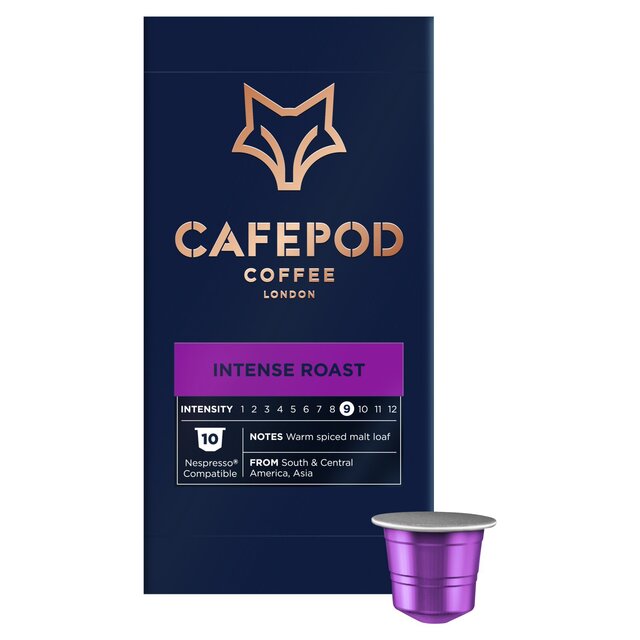 CafePod Intense Roast Nespresso Compatible Aluminium Coffee Pods thumbnail 2