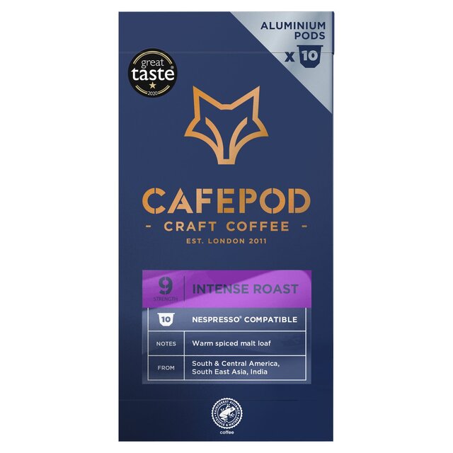 CafePod Intense Roast Nespresso Compatible Aluminium Coffee Pods thumbnail 3