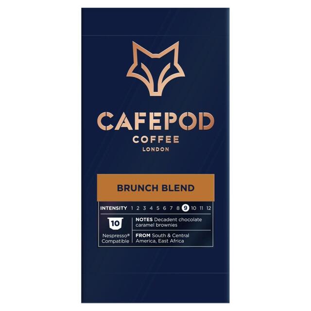 CafePod Brunch Blend Nespresso Compatible Aluminium Coffee Pods thumbnail 3