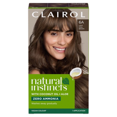 Clairol Natural Instincts Hair Dye 6A Light Ash Brown
