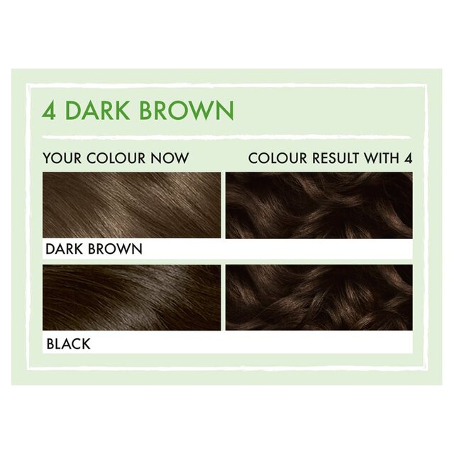 Clairol Natural Instincts Semi Permanent Hair Dye 4 Dark Brown thumbnail 4