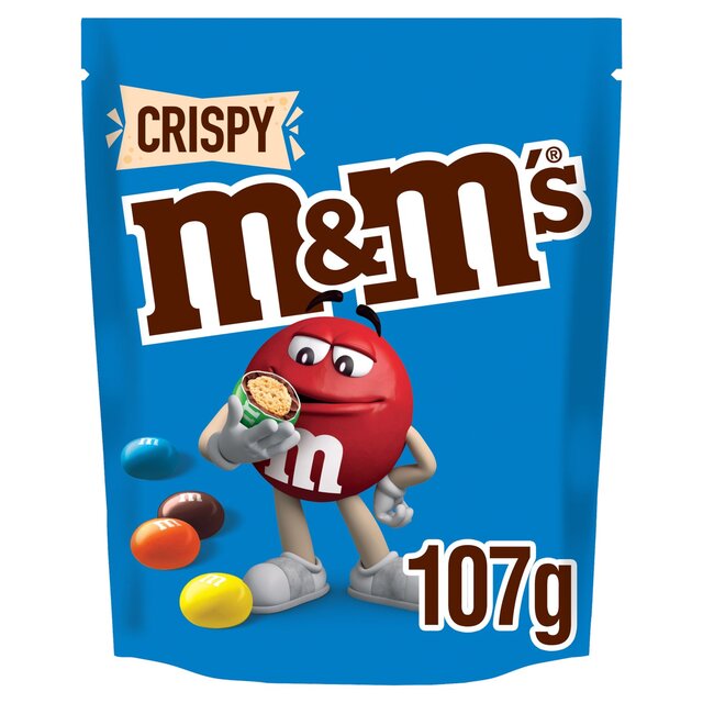 M&M's Crispy Milk Chocolate Bites Pouch Bag