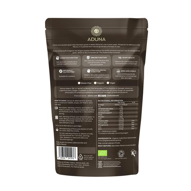 Aduna Fonio Gluten-Free Organic Super Grain thumbnail 2