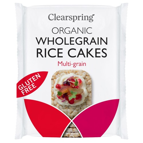 Clearspring Organic Rice Cakes - Multi-Grains