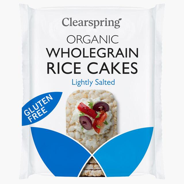 Clearspring Organic Rice Cakes - Lightly Salted