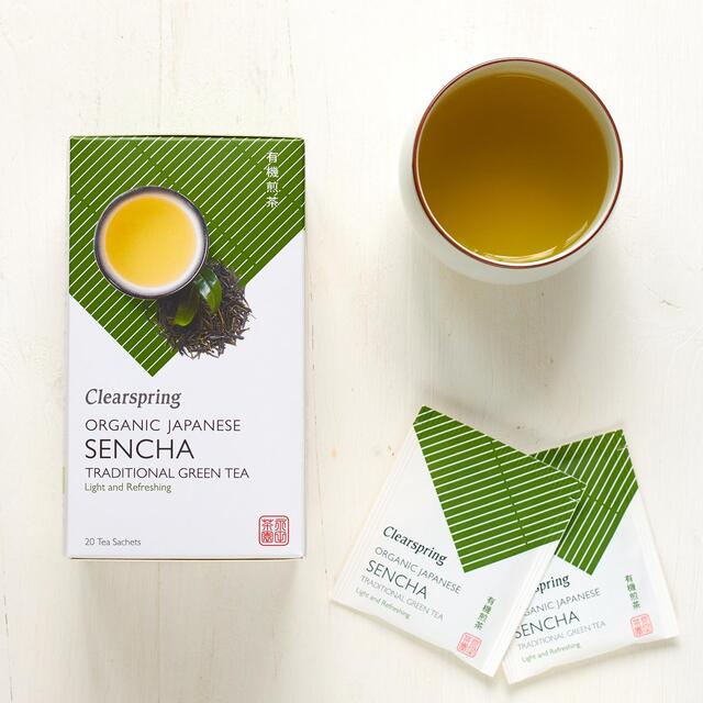 Clearspring Organic Japanese Sencha Green Teabags thumbnail 2
