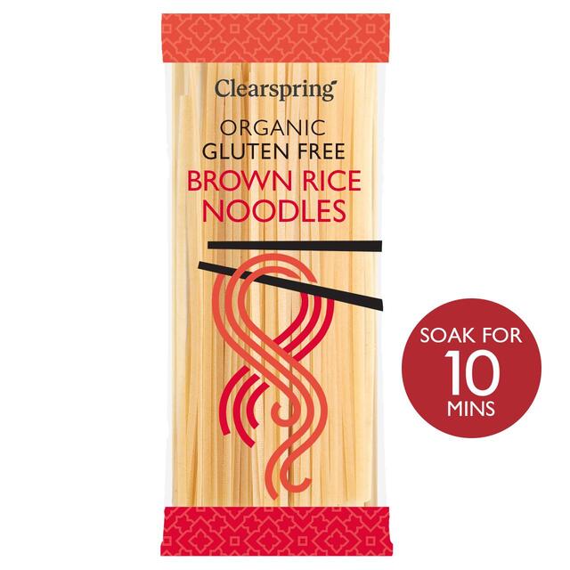Clearspring Organic Gluten Free 100% Brown Rice Noodles