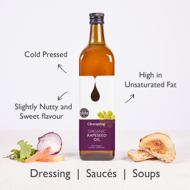 Clearspring Organic Rapeseed Oil thumbnail 2