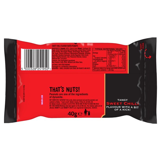 Nobby's Nuts Sweet Chilli Coated Peanuts thumbnail 3