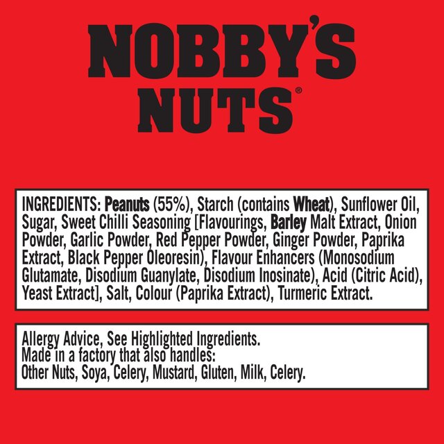 Nobby's Nuts Sweet Chilli Coated Peanuts thumbnail 4