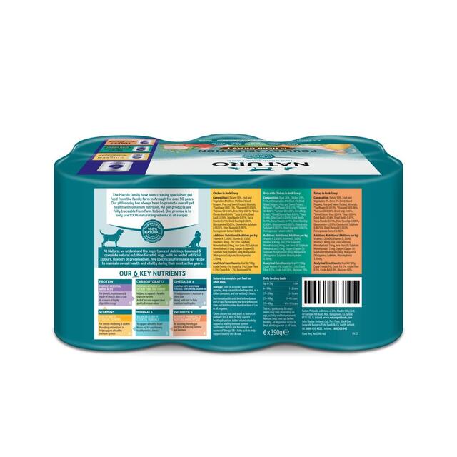 Naturo Adult Grain & Gluten Free Poultry Variety Dog Food thumbnail 2