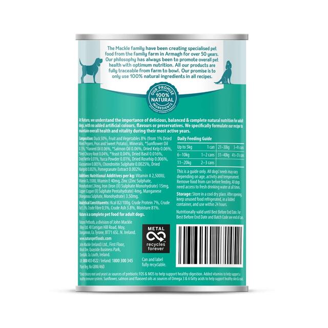 Naturo Grain & Gluten Free Duck in Herb Gravy thumbnail 2