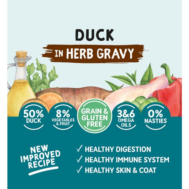 Naturo Grain & Gluten Free Duck in Herb Gravy thumbnail 4