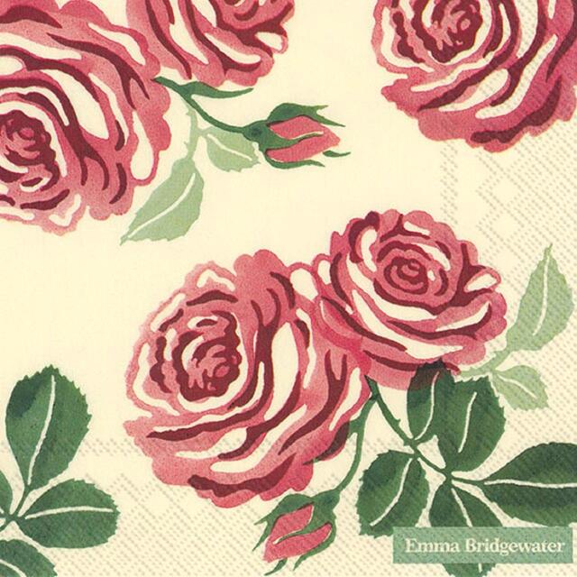 Emma Bridgewater Pink Roses Paper Napkins
