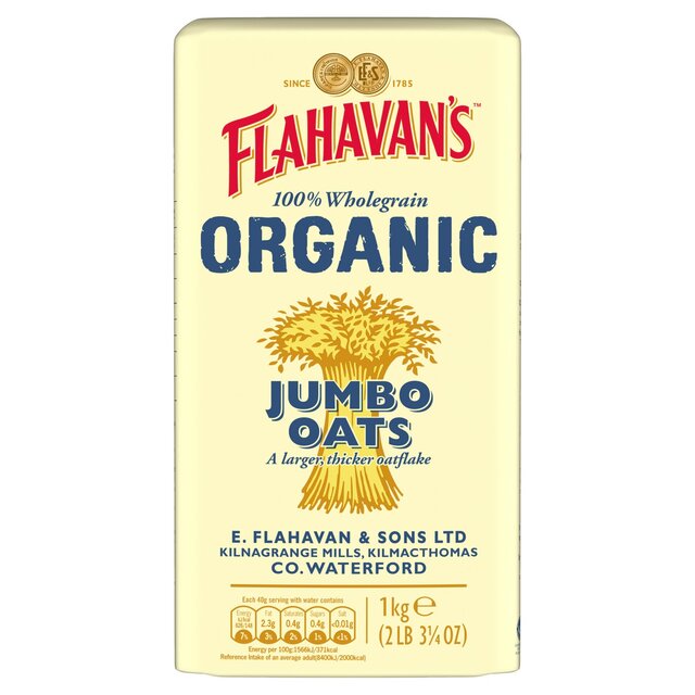 Flahavan's Organic Jumbo Oats