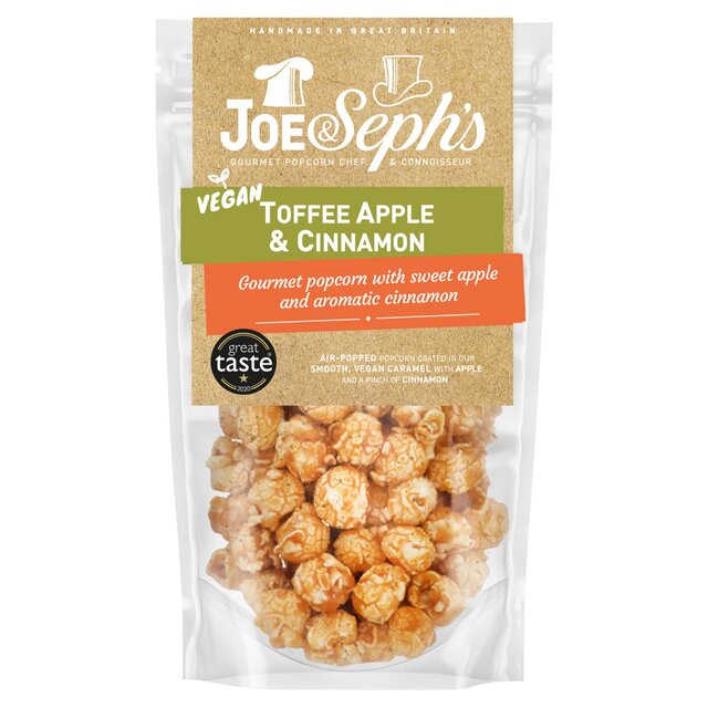 Joe & Seph's Popcorn Vegan Toffee Apple & Cinnamon