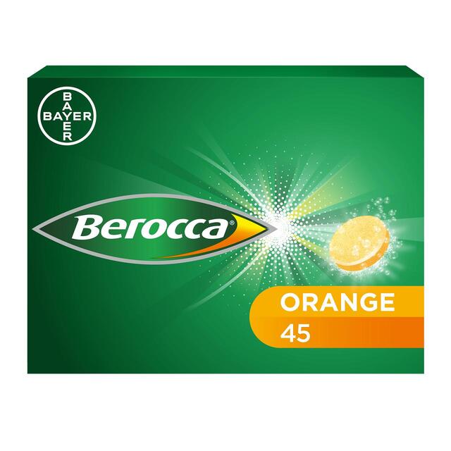 Berocca Orange Energy Vitamin Tablets