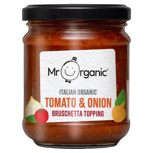 Mr Organic Tomato & Red Onion Bruschetta Topping