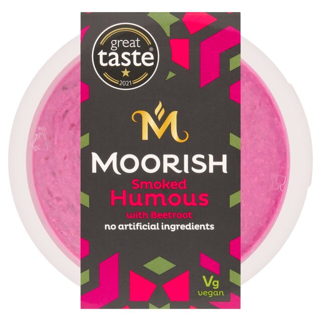Moorish Smoked Humous with Beetroot