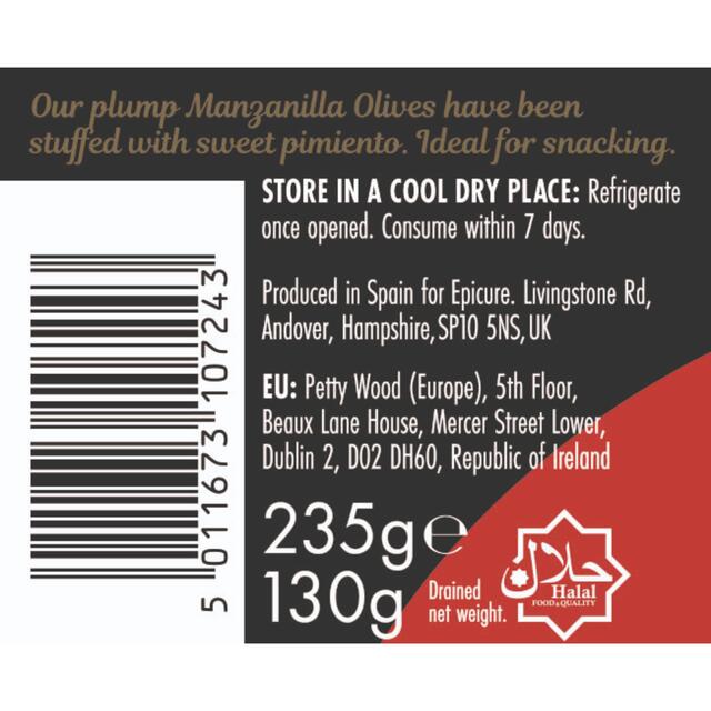 Epicure Manzanilla Olives Stuffed with Pimiento thumbnail 2