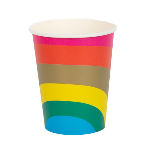 Talking Tables Rainbow Paper Party Cups thumbnail 2