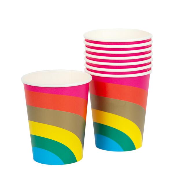 Talking Tables Rainbow Paper Party Cups